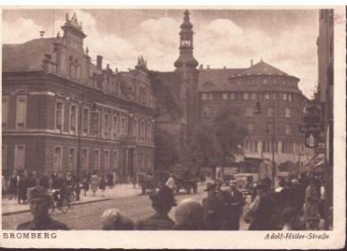Bromberg - Adolf-Hitler-Stra�e 1943
