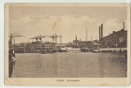 Elbing - Schichauwerft 1917